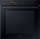 Furrë inkaso elektrike Samsung NV7B6685BAK, 60 cm, 76 L, xham i zi