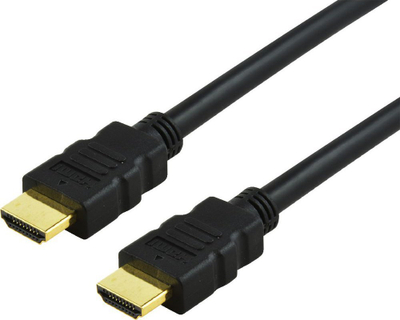 Kabllo HDMI MediaRange High Speed, 5m, 4K, e zezë