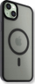 Kuti mbrojtëse Next One Mist Shield MagSafe, për iPhone 15, gjysmë e tejdukshme, e zezë