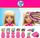 Lodër ndërtimi MEGA Barbie Color Reveal DreamHouse, 545 pjesë, 5 kukulla, shumëngjyrëshe