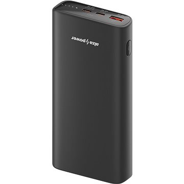 Power bank AlzaPower Style, 20000 mAh, Power Delivery 65W, i zi