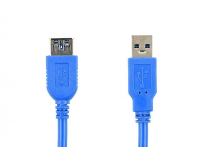 Kabllo zgjatues USB Accura ACC2276, USB A në USB A, 1.8m, USB 3.0, blu