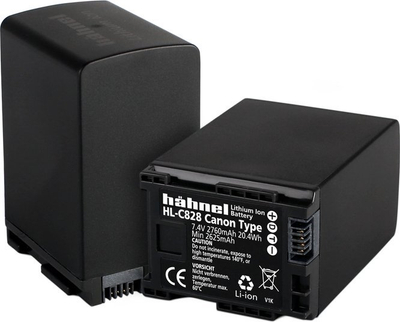 Батерија за камера Хахнел HL-C828, Li-Ion, 2760mAh, сива