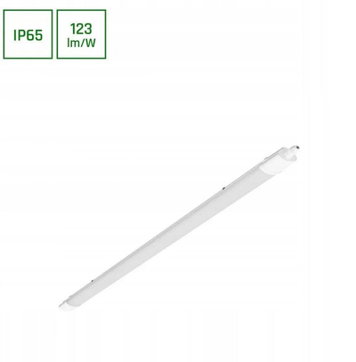 Panel ndriçues tavanor Spectrum Luminaire, IP65, 123 lm/W, i bardhë