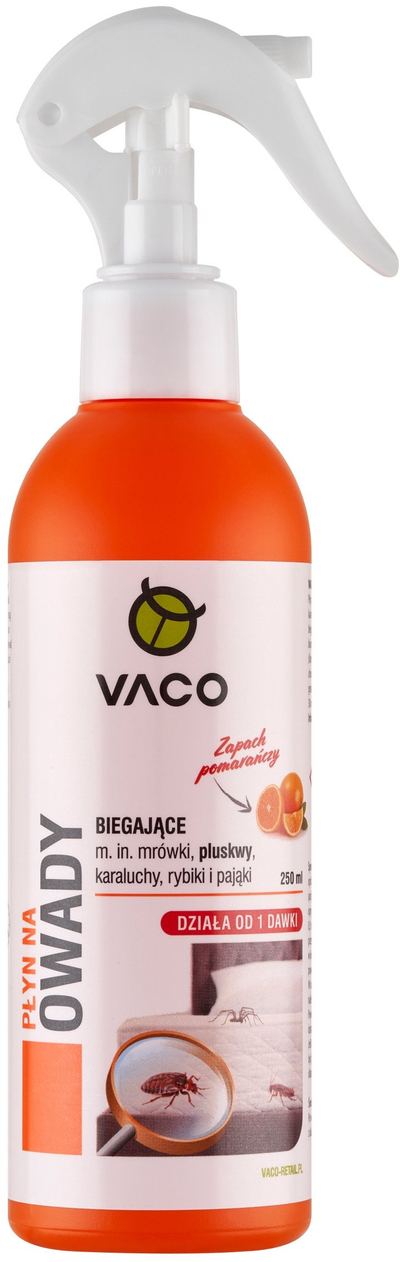 Solucion kundër morrave të shtratit Vaco, 250ml, spërkatës, erë agrumesh