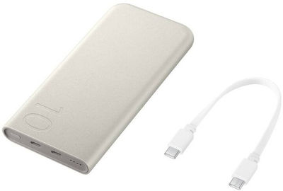 Samsung EB-P3400XU Power Bank, 10000 mAh, Beige