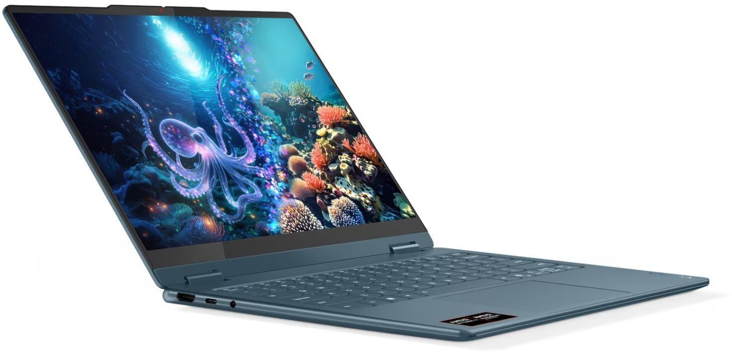 Laptop Lenovo Yoga 7 2-in-1 14AKP10, 14", Ryzen AI 5 340, 16GB, 512GB, i kaltër 7