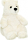 Lodër pellushi ari Aurora World Sluuumpy, 20 cm, super i butë, e bardhë