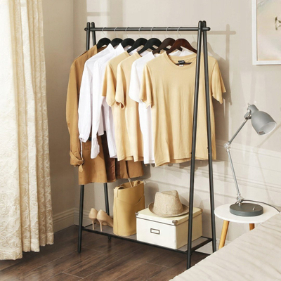 Stender për rroba Goodhome HSR23BK, metal, e zezë