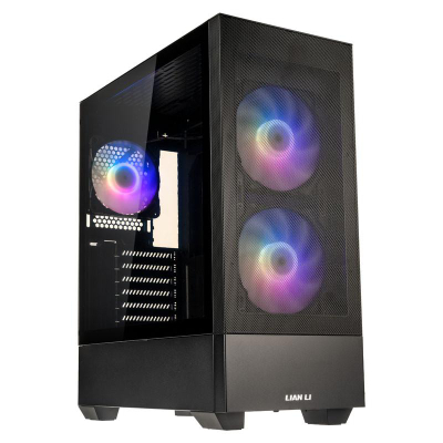 Kasa PC Lian Li Lancool 205 Mesh C, Mid Tower, xham i temperuar, e zezë