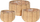 Vazo lulesh Koopman Spun Planter, 19.5 x 13 cm, material PP, gri