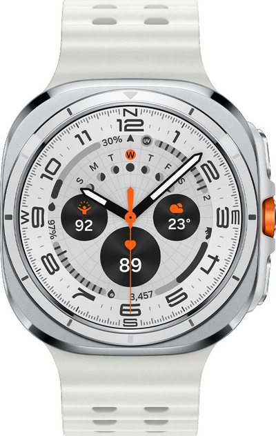 Ore inteligjente Samsung Galaxy Watch Ultra LTE, 47mm, titani, e bardhë