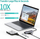 Hub multifunksional Choetech HUB-M19, 7in1, 3x USB-A 3.0, HDMI 4K, PD 100W, lexues i kartës