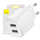 Karikues muri Baseus Compact CCXJ010202, 2x USB A, 2.1A, i bardhë