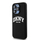 Mbrojtëse telefoni DKNY DKHMP13LSNYACH, iPhone 13 13 Pro 6.1", MagSafe, silikon, e zezë