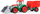 Lodër traktor Lena Truxx 04428 04462 me rimorkio, plastikë e fortë, shumëngjyrëshe