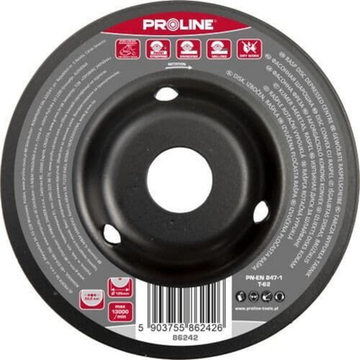 Disk gërryes Profix me dhëmbë mesatarë, tip A, 125 mm
