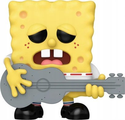 Figurë koleksionuese Funko Pop Spongebob Ripped Pants, vinil, me kitarë, shumëngjyrëshe