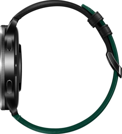 Rrip për orë inteligjente Xiaomi Dual-tone Ceramic, lëkurë sintetike, dyngjyrësh, i zi me jeshile