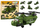 Set kockash Leantoys Helikopter Ushtarak, 1000 pjesë, jeshil ushtarak