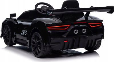 Makina elektrike për kalamaj Maserati MC20 GT2, me pult 2.4GHz, drita LED, e zezë