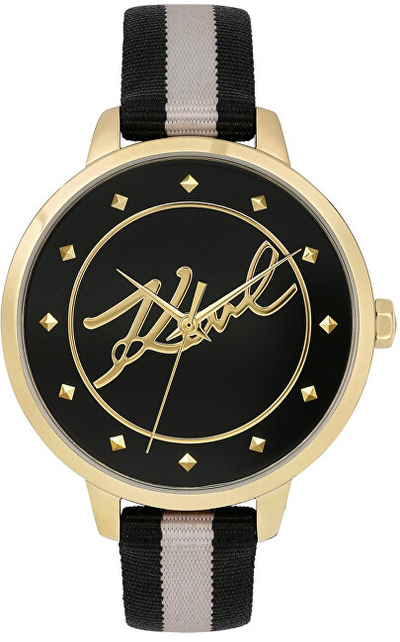 Orë dore Karl Lagerfeld Signature Striped Strap 5513142