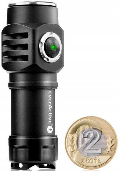 Elektrik dore EverActive FL-50R Droppy, 500 lm, dritë e ngrohtë, i zi