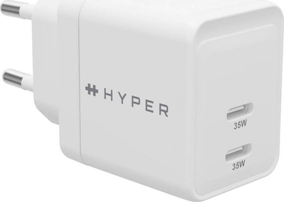 Karikues muri Targus HyperJuice, 35W, me 2 porta USB, i bardhë