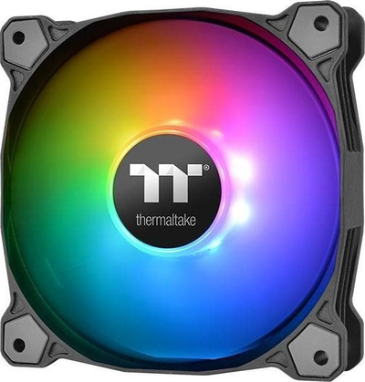 Вентилатори за компјутер Thermaltake Pure Plus 12 RGB, сет 3x120 mm, со хаб, црни