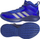 Atlete basketbolli për kalamaj Adidas Cross Em Up, me qafë mes, taban gome, blu