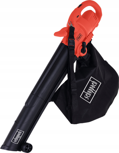 Електрична градинарска правосмукалка Scheppach LB3000E, 3000W, кеса 40L, сина
