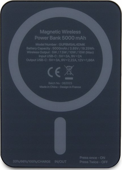 Powerbank Mercedes MEPB5KMESTK, 5000mAh, 15W MagSafe, i zi