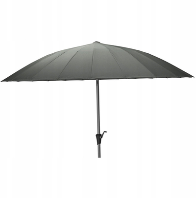 Çadër dielli Sunshade Shanghai, diametër 270 cm, me manivelë dhe tilt, jeshile