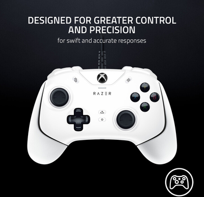 Kontroller Razer Wolverine v2, i bardhë (PC, Xbox Series, Xbox ONE)