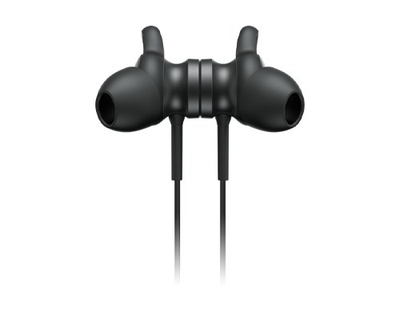 Bluetooth слушалки Lenovo во уво, со микрофон, без кабли, црни