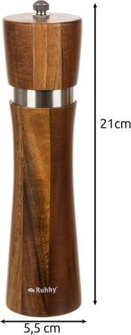 Set mullinj dore Ruhhy, 2 copë, trup druri, mekanizëm qeramik