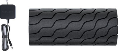 Ролер од пена Therabody Wave Roller, со вибрација, Блутут, црн