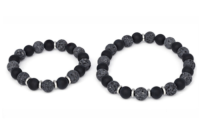 Set byzylykë për meshkuj Beneto MINK58/SET, të zi/të hirtë