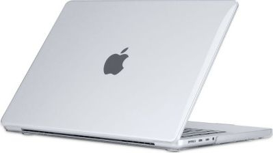 Mbulesë laptopi Tech-Protect SmartShell, plastike e fortë, transparente, për MacBook