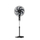 Ventilator në këmbë Midea MFS402M0BPK, diametër 40 cm, 50 W, i zi