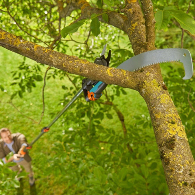 Gërshërë teleskopike për pemë Gardena STARCUT PRO L, 4m, me sharrë