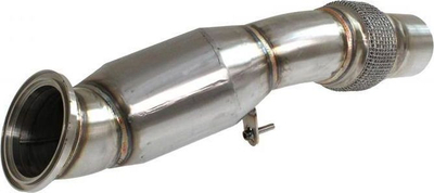 Downpipe TurboWorks BMW B48 F30 340i F32 440i, inox, me katalizator