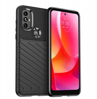 Kopertinë Thunder për Motorola Moto G Power 2022, TPU fleksibël, mbrojtje kundër goditjeve, transparente
