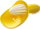 Shtypëse agrumesh Joseph Joseph Citrus Reamer, me filtër fara, ergonomike, e verdhë