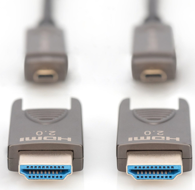 Kabllo HDMI Digitus AK-330127-150-S, 15m, 4K UHD, i zi