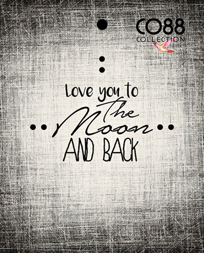 Byzylyk C088 Love you to the moon and back (860-180-090141-0000)