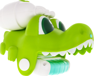 Lodër me uj Leoji Alligator Wrist Spraying, për banjo, 18+ muajsh, jeshile