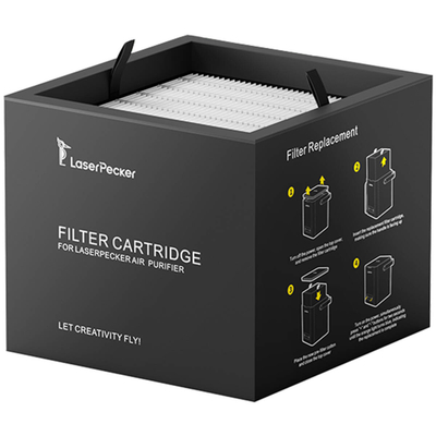 Filtër ajri LaserPecker Filter Cartridge, për pastrues ajri LaserPecker, i zi
