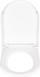 Ulese WC Wenko Premium Calla 22414100, termoplastik, mbyllje soft, e bardhë