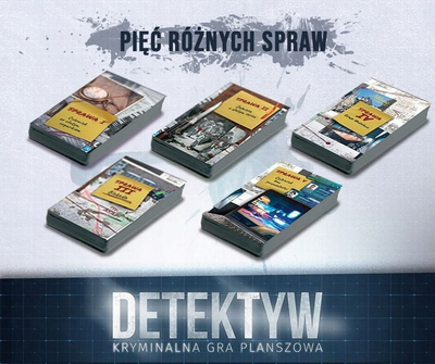 Друштвена игра Portal Games Detective Criminal, кооперативна, со онлајн истраги